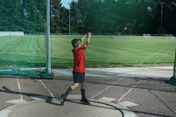 Young Athlete Hammer Throw