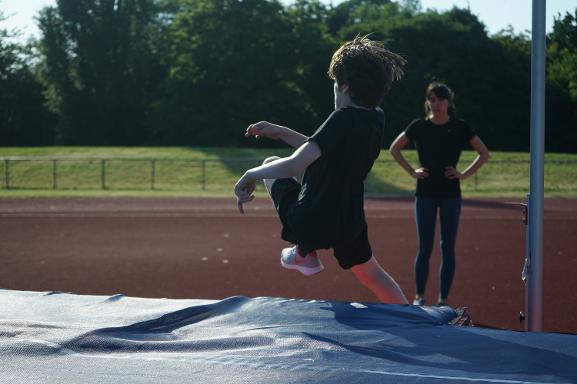 Young Athlete High Jump